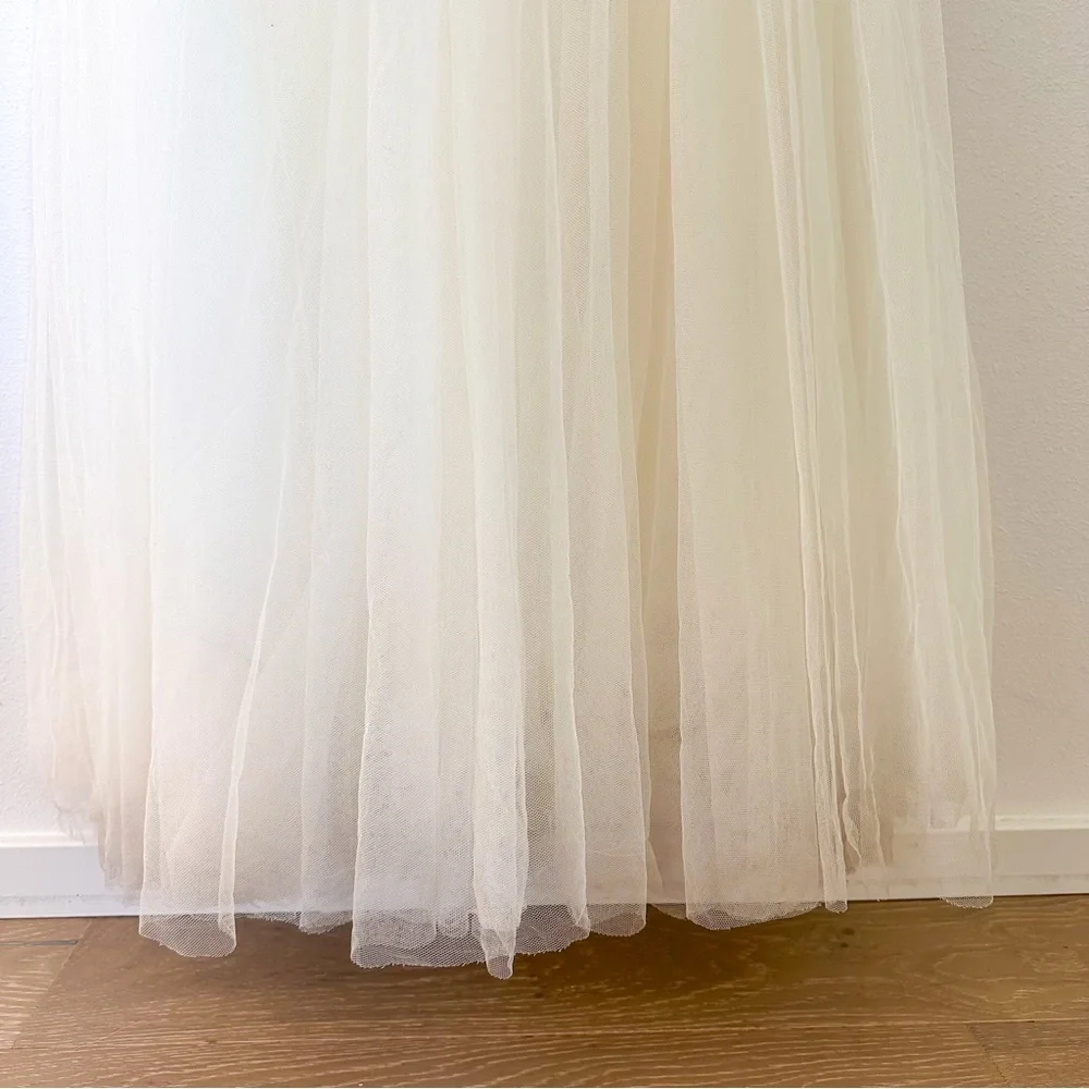 Jenny Yoo White Wedding Dress - Picture 6 of 9